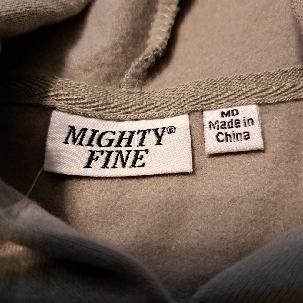 Mighty Fine Cropped Hoodie Size M - Picture 4 of 8